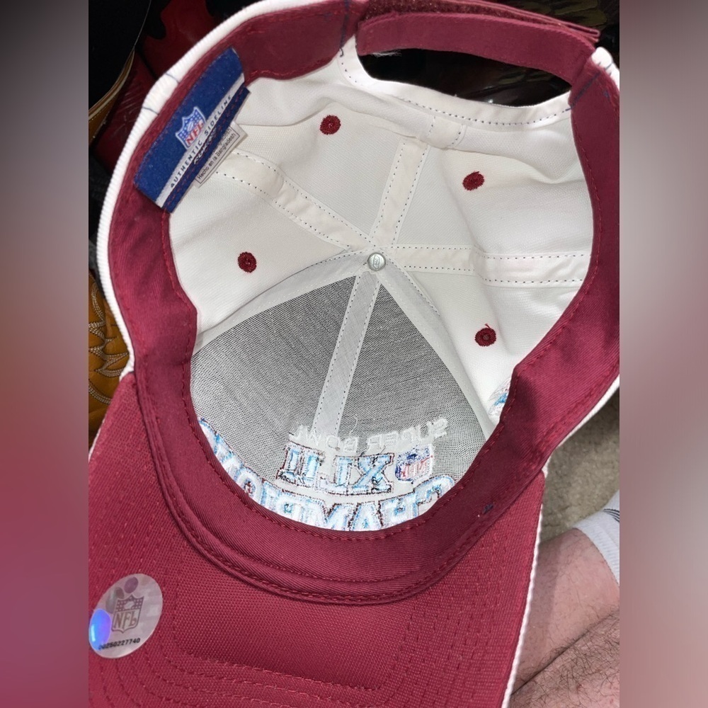 NEW - New York Giants Super Bowl XLII Champion Hat Adjustable Reebok - Picture 3 of 6